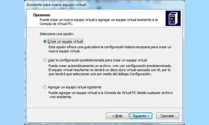 maquina virtual virtualpc